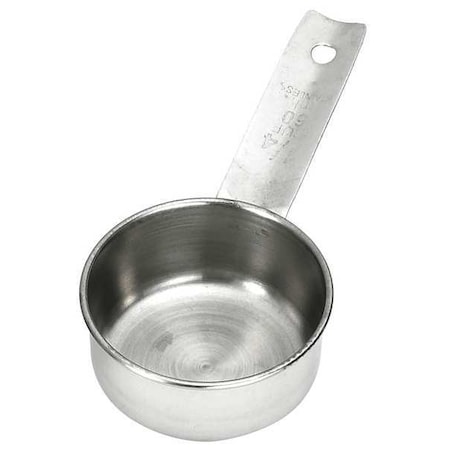 Tablecraft Measuring Cup, 1/4 Cup, Stainless Steel 724A