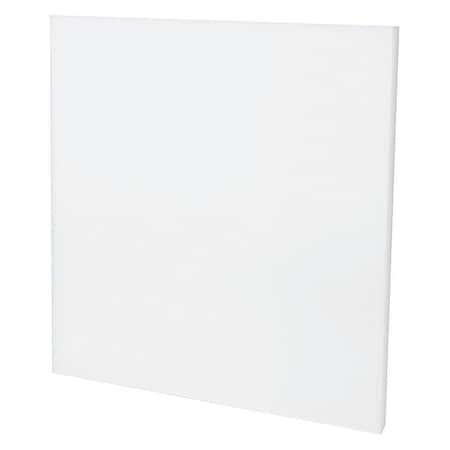 ZORO SELECT White Polypropylene Sheet Stock 96" L x 48" W x 0.063" Thick BULK-PS-PP-560