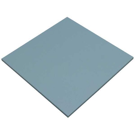 Zoro Select Blue HDPE Cutting Board 24" L x 24" W x 0.500" Thick 22JM71