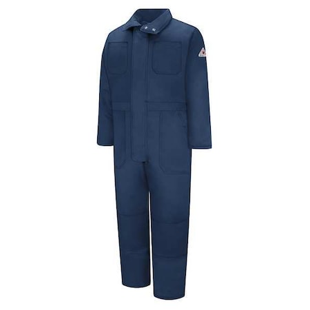 VF IMAGEWEAR Flame Resistant Coverall, Navy, Cotton/Nylon, XL CLC8NV RG XL