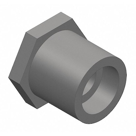 Zoro Select CPVC Bushing, Schedule 80, 6" x 3" Pipe Size, Spigot x Socket 9837-530