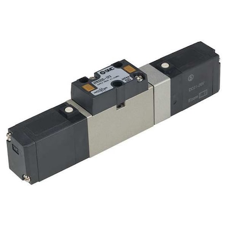 Smc Solenoid Air Control Valve, 1/8 In, 24VDC VFR2200-5FZ