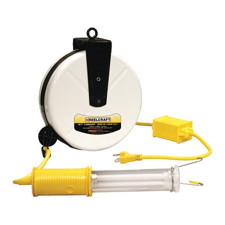 Reelcraft Cord Reel, Fluorescent Light LD2040 163 2