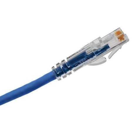 Hubbell Premise Wiring Ethernet Cable, Cat 6A, Blue, 20 ft. HC6AB20