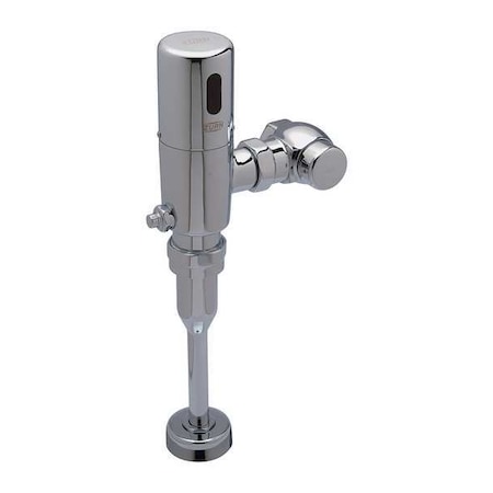 Zurn Urinal Automatic Flush Valve, 0.125 gpf gpf, Chrome-Plated, 3/4 in, 3/4 in Spud Coupling ZTR6203-ULF