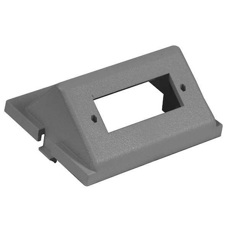 Hubbell Premise Wiring IStation Module, Gray, UNLD IM1SCA15GY