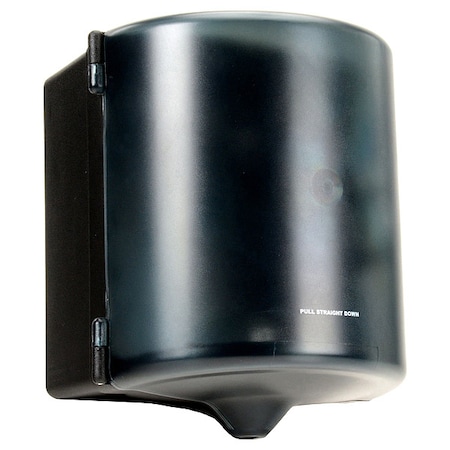 Tough Guy Tough Guy 11-5/16"H x 8-7/8"W, Centerpull Dispenser, Translucent Smoke 22LC66
