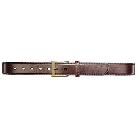 5.11 Duty Belt, Leather, Brown, L, Buckle 59501