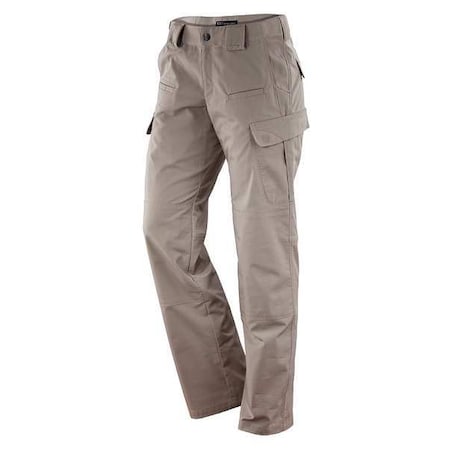 5.11 Women's Tactical Pants, 8, Khaki, 35% Cotton, 65% Polyester 64386