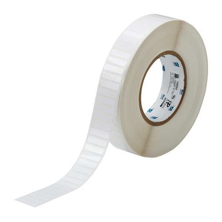 Brady Thermal Transfer Label, White, Labels/Roll: 10,000 THT-103-423-10