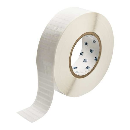 Brady Thermal Transfer Label, White, Labels/Roll: 10,000 THT-45-423-10