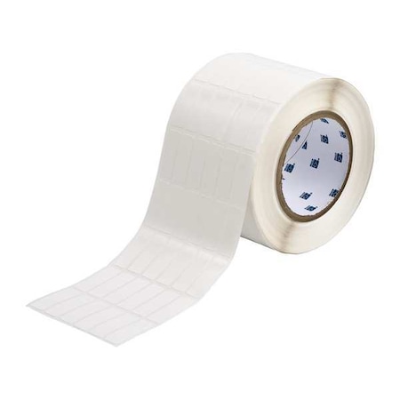 Brady Thermal Transfer Label, White, Labels/Roll: 5000 THT-87-498-5