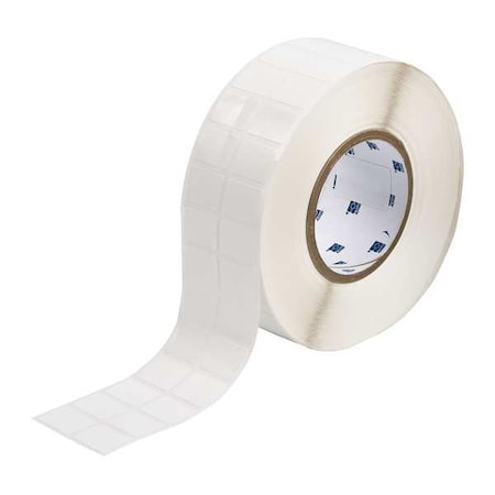 Brady Thermal Transfer Label, White, Labels/Roll: 5000 THT-88-498-5