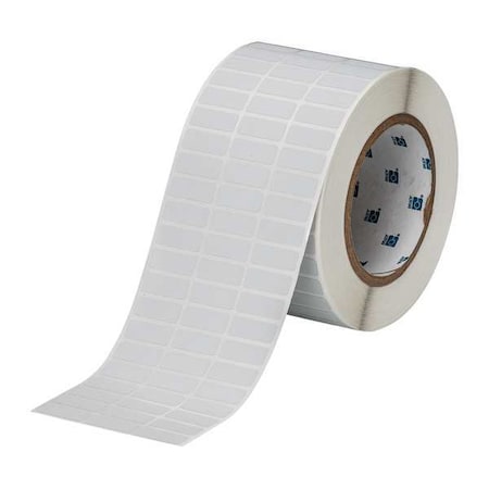 Brady Thermal Transfer Label, Silver, Labels/Roll: 10,000 THT-3-428-10
