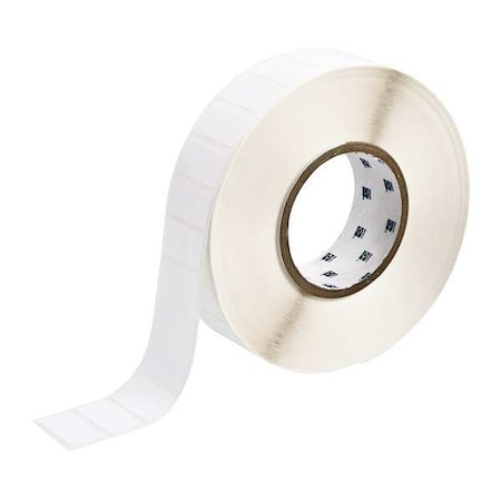 Brady Thermal Transfer Label, White, Labels/Roll: 3000 THT-136-499-3