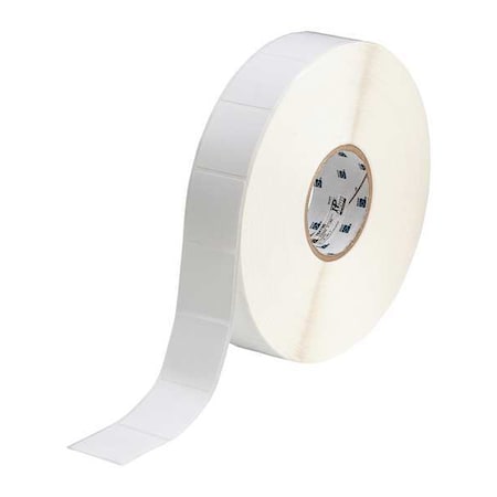Brady Thermal Transfer Label, White, Labels/Roll: 3000 THT-186-499-3