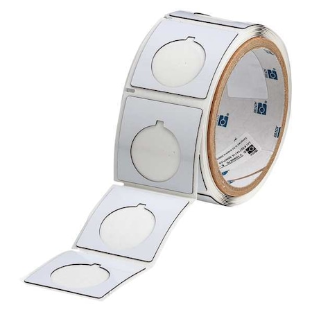 Brady Thermal Transfer Label, White, Labels/Roll: 250 THTEP169-593-.25