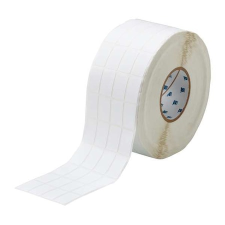 Brady Thermal Transfer Label, White, Labels/Roll: 10,000 THT-162-499-10