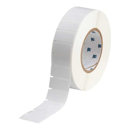 Brady Thermal Transfer Label, All White, Labels/Roll: 3000 THT-135-427-3-AW
