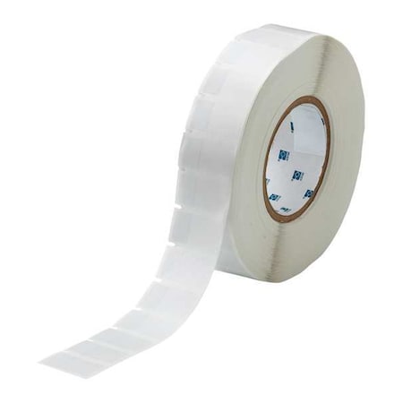 Brady Thermal Transfer Label, White/Translucent, Labels/Roll: 3500 THT-63-427-3.5