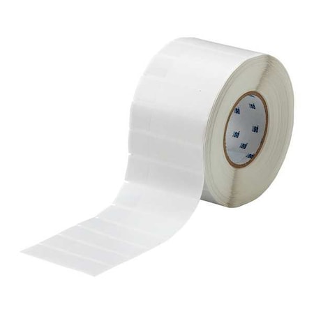 Brady Thermal Transfer Label, White/Translucent, Labels/Roll: 3000 THT-65-427-3