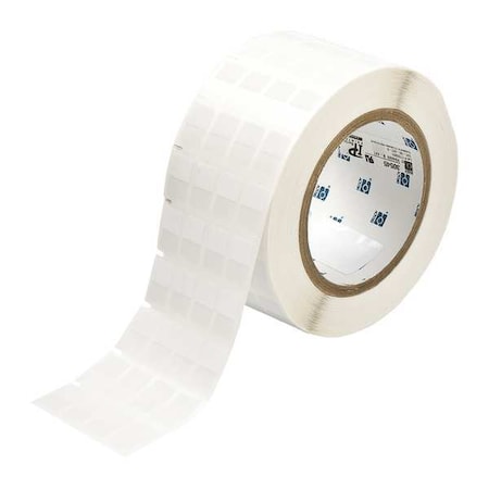 Brady Thermal Transfer Printer Labels, White on Translucent, Labels/Roll: 5000 THT-80-427-5