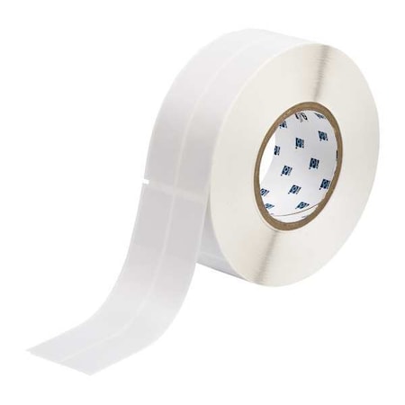 Brady Thermal Transfer Label, White/Translucent, Labels/Roll: 500 THT-82-427-0.5