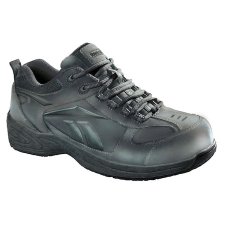 Reebok Jorie, Men's Athletic Shoe, 11 W, Leather, Black RB1100
