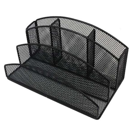 Buddy Products Desktop Organizer, Black ZD020-4