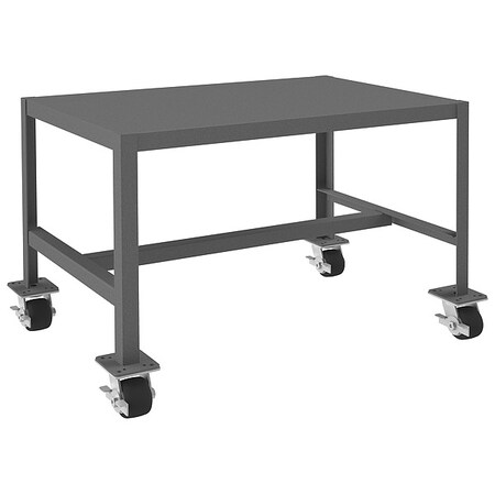 Durham Mfg Mbl Machine Table, 24x36x24,2000 lb. MTM243624-2K195