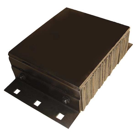 Zoro Select Dock Bumper, 12x5-1/4x20 In. 22NT69