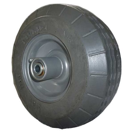 ZORO SELECT Never Flat Wheel, 8-1/2 in., 300 lb. 22NY37