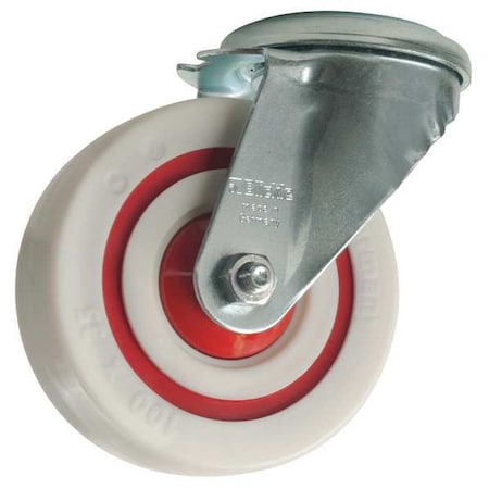 Zoro Select Kingpin Swivel Castr, Nylon, 4 in., 330 lb. LER-POW 100KF