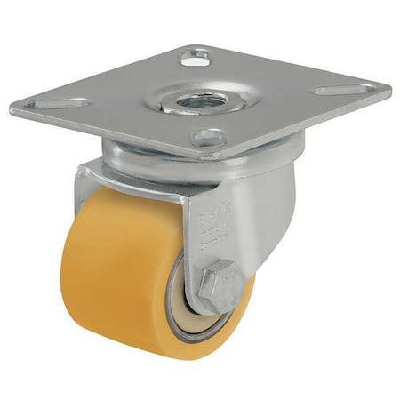 Zoro Select Swivel Plate Caster, Poly, 1-3/8 in., 220 lb. LPA-VSTH 35K