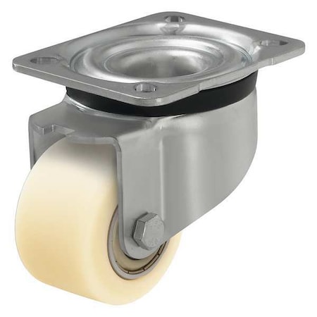 Zoro Select Swivel Plate Caster, Nylon, 2-9/16 in, 770 lb LK-GSPO 65K