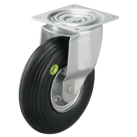 Zoro Select Swivl Sld Rubr Whl Cstr, 10-1/4 in, 440 lb L-VW 260K