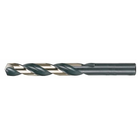 CLE-LINE Jobber Length Drill Bit, 1/4 in Drill Bit Size, 4 in Length, 2 3/4 in Flute C18012