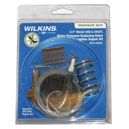 Wilkins Repair Kit, 3/4 In, Use w/22N571 RK34-600XL
