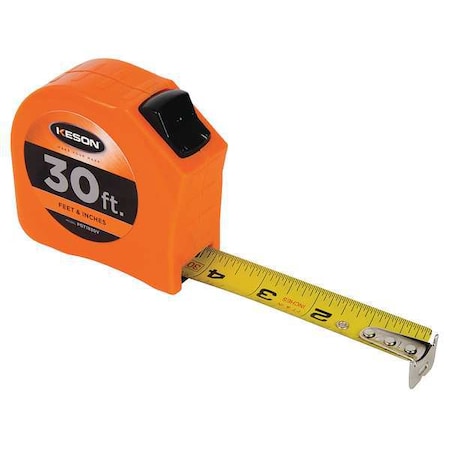 Keson 30 ft Tape Measure, 1 in Blade PGT1830V