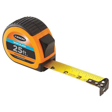 Keson 25 ft Tape Measure, 1 3/16 in Blade PG1825WIDEV