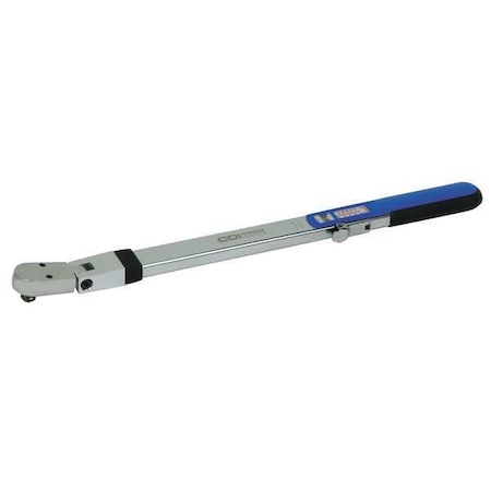 Cdi CDI Torque Wrench, 3/8"Drive, 120 to 600 in-lb 502TQFR