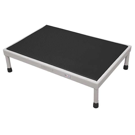 Cotterman Work Platform, 5 in to 8 in H, 19 in W, 24 in D, Aluminum, 800 lb Load Capacity 1AAWP1924A8 A5-8 B1 P1