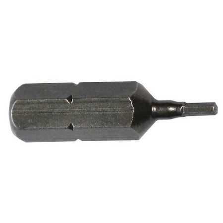 APEX TOOL GROUP Torsion Bit, Metric, 1/4", Hex, 4mm, PK5 185-4MM-5PK