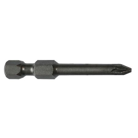 Apex Tool Group Power Bit, SAE, 1/4", Hex Power Drive, PK5 492-A-PZDX-5PK