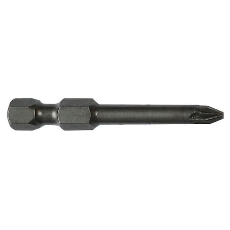 Apex Tool Group Power Bit, SAE, 1/4", Hex Power Drive, PK5 492-B-PZDX-5PK