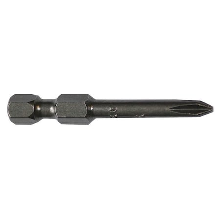 Apex Tool Group Power Bit, SAE, 1/4", Hex Power Drive, PK5 491-AI-5PK