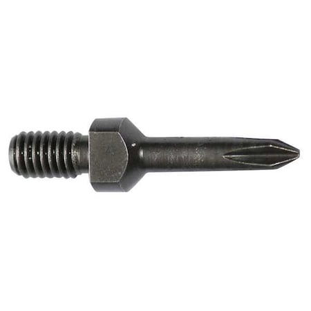 Apex Tool Group Power Bit, SAE, 1/4" to 24", Screw, No 2, PK5 402X-5PK