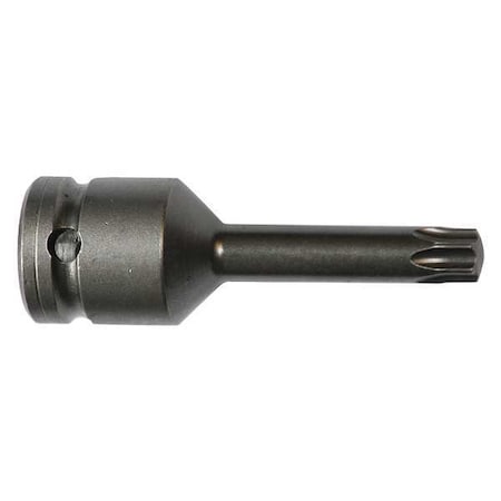 Apex Tool Group Socket Bit, 1/2 in. Dr, T50 Torx(R) 854-TX-50-1PK
