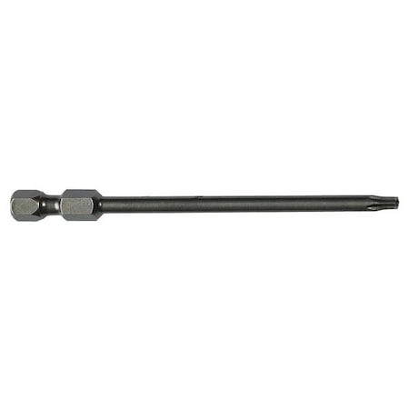 Apex Tool Group Power Bit, SAE, 1/4", Hex Power Drive, PK5 49-B-TX10-H-5PK