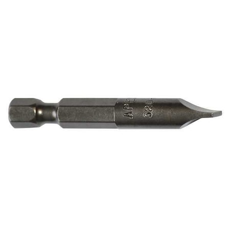 Apex Tool Group Power Bit, SAE, 1/4", Hex Power Drive, PK5 320-TX-5PK